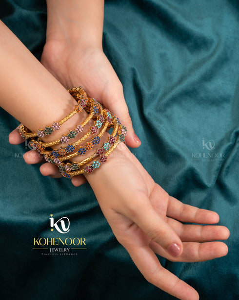 Gulzaar Polki Bangles